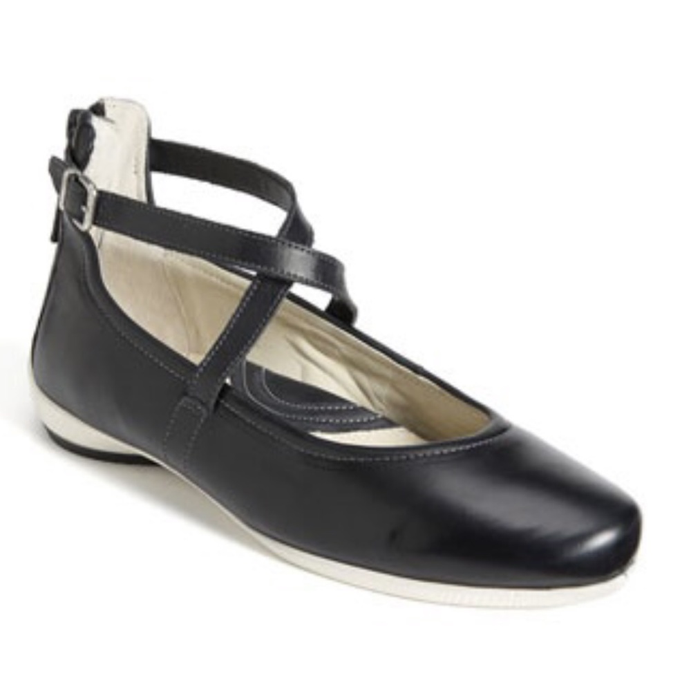 Ecco Sculpture Ballerina Flats